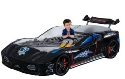 Lit Voiture Turbo V7 Noir à Led -Lexibook Magasin lit voiture turbo v7 noir a led 3666722819176 1466332