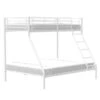 Lits Superposés En Métal - Argent - Sommiers Inclus - 90/140 X 190 Cm - BRUCE -Lexibook Magasin lits superposes en metal argent sommiers inclus 90 140 x 190 cm bruce 3612400210735 453539