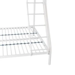 Lits Superposés En Métal - Argent - Sommiers Inclus - 90/140 X 190 Cm - BRUCE -Lexibook Magasin lits superposes en metal argent sommiers inclus 90 140 x 190 cm bruce 3612400210735 453544