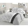 LOVELY HOME Parure De Couette Coton ETHNO - Gris - 220x240 Cm -Lexibook Magasin lovely home parure de couette coton ethno gris 220x240 cm 5037632622381 469830
