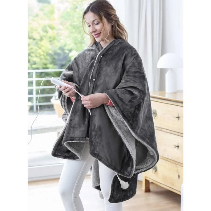 Medisana Couverture Chauffante 3 En 1 HB 677 1,6x1,3 M Gris 7 Medisana Couverture Chauffante 3 En 1 HB 677 1,6x1,3 M Gris â Image 5