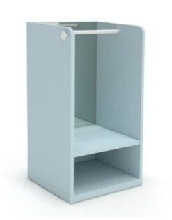 Meuble Penderie Bleu Avec Miroir Sans Pieds Et Patère étoile Bleu