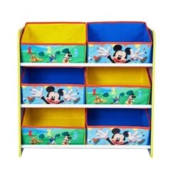 Disney MICKEY ET SES AMIS - Meuble De Rangement Pour Chambre D'enfant Avec 6 Bacs -Lexibook Magasin mickey et ses amis meuble de rangement pour chambre d enfant avec 6 bacs 5013138662960 496981
