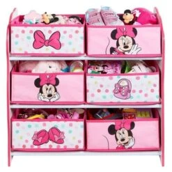 Disney MINNIE Meuble De Rangement Pour Chambre D'Enfant Avec 6 Bacs -Lexibook Magasin minnie meuble de rangement pour chambre d enfant avec 6 bacs 5013138666449 496975