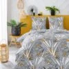 Parure De Lit Sunshine - 2 Personnes - 220 X 240 Cm - 100% Coton - Blanc Tropical - TODAY -Lexibook Magasin parure de lit sunshine 2 personnes 220 x 240 cm 100 coton blanc tropical today 3574641158125 1343762