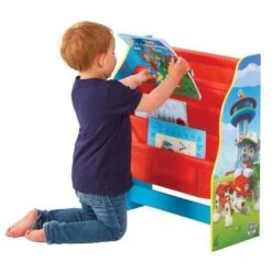 PAT PATROUILLE Bibliotheque A Pochettes Pour Enfants