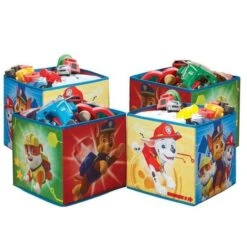 PAT'PATROUILLE Cubes De Rangement Pour Jouets - Garçon