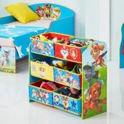 PAT PATROUILLE Meuble De Rangement Avec 6 Bacs