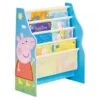 PEPPA PIG - Bibliotheque A Pochettes Pour Enfants - Rangement De Livres Pour Chambre D'enfant -Lexibook Magasin peppa pig bibliotheque a pochettes pour enfants rangement de livres pour chambre d enfant 5013138663073 496988