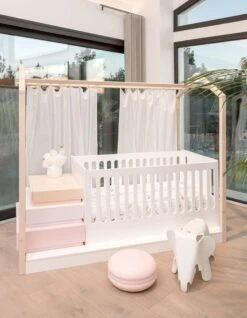 Pouf Rond Laqué Rose Macaron -Lexibook Magasin pouf rond laque rose macaron 327644