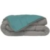POYET MOTTE Couette Microfibre 400g/m² CALGARY - 140 X 200 Cm - Gris Galet Et Vert Lac -Lexibook Magasin poyet motte couette microfibre 400g m calgary 140 x 200 cm gris galet et vert lac 3120760086162 426182