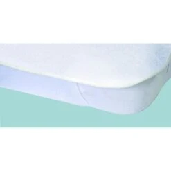 Protege-matelas Alese Imperméable Elasretane éponge Bouclette 100% Coton 80x190 Cm Blanc