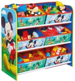 Rangement 6 Paniers Disney Mickey