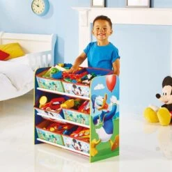 Rangement 6 Paniers Disney Mickey -Lexibook Magasin rangement 6 paniers disney mickey 5013138662960 88981