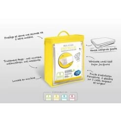 SWEETNIGHT Rénove-matelas Housse Intégrale ANDREA 180x200 Cm - Blanc -Lexibook Magasin sweetnight renove matelas housse integrale andrea 180x200 cm blanc 3377720102398 513687