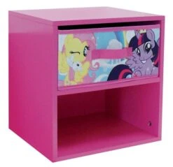 Table De Chevet 1 Tiroir 1 Niche My Little Pony