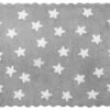Tapis 100% Coton étoiles Gris 120x160 -Lexibook Magasin tapis 100 coton etoiles gris 120x160 8435540604876 286392