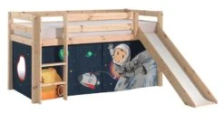 Tente Pour Lit Mezzanine Tissu Bleu Space