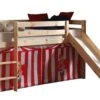 Tente Pour Lit Mezzanine Tissu Rouge Et Blanc Chucky