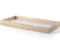 Tiroir De Lit 90x190 Cm Pin Massif Clair Kali