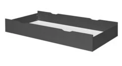 Tiroir De Lit 90x200 Cm Bois Anthracite Home Kid