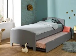 Tiroir De Lit 90x200 Cm Pin Massif Gris Melbourne -Lexibook Magasin tiroir de lit 90x200 cm pin massif gris melbourne 3700429615096 654759