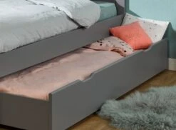 Tiroir De Lit 90x200 Cm Pin Massif Gris Melbourne -Lexibook Magasin tiroir de lit 90x200 cm pin massif gris melbourne 3700429615096 654761