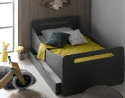 Lexibook Magasin -Lexibook Magasin tiroir de lit enfant evolutif bois anthracite feroe 3700429609668 216217