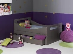 Lexibook Magasin -Lexibook Magasin tiroir de lit evolutif enfant bois taupe feroe 3700429609637 655366