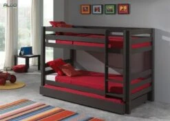 Tiroir De Lit Pin Massif Taupe Pino 90x195 Cm -Lexibook Magasin tiroir de lit pin massif taupe pino 90x195 cm 5420070210959 269829