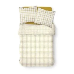 TODAY Parure De Lit 2 Personnes - 220 X 240 Cm - Imprimé Jaune Graphique CRAZY Nadashi -Lexibook Magasin today parure de lit 2 personnes 220 x 240 cm imprime jaune graphique crazy nadashi 3574641054489 599931