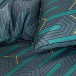 TODAY Parure De Lit SUNSHINE 5.36 - 2 Personnes - 240 X 260 Cm Coton - Imprimé Vert Graphique TODAY -Lexibook Magasin today parure de lit sunshine 5 36 2 personnes 240 x 260 cm coton imprime vert graphique today 3574641065058 784798