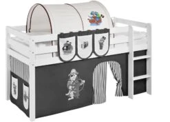 Tunnel Beige Et Marron Pirate Pour Lit Enfant