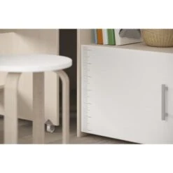 ZOLA Lit Combiné Enfant - Contemporain - Acacia/Blanc - 90 X 200 Cm -Lexibook Magasin zola lit combine enfant contemporain acacia blanc 90 x 200 cm 3480940226246 486985